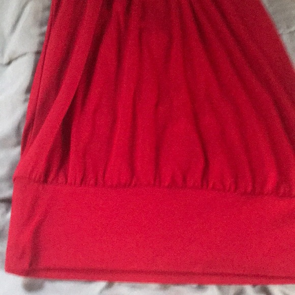 Red halter top - Picture 2 of 4